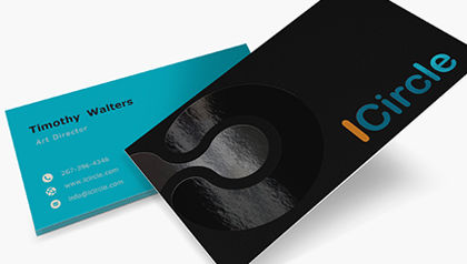 Spot UV Business Cards